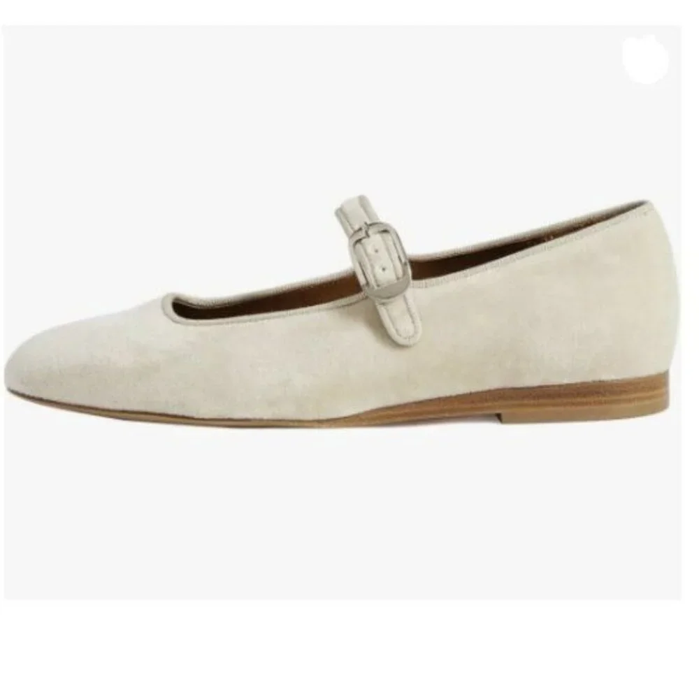 Pazzion Women's Closed Round Toe Mary Janes Comfortable Strap Buckled Ballet